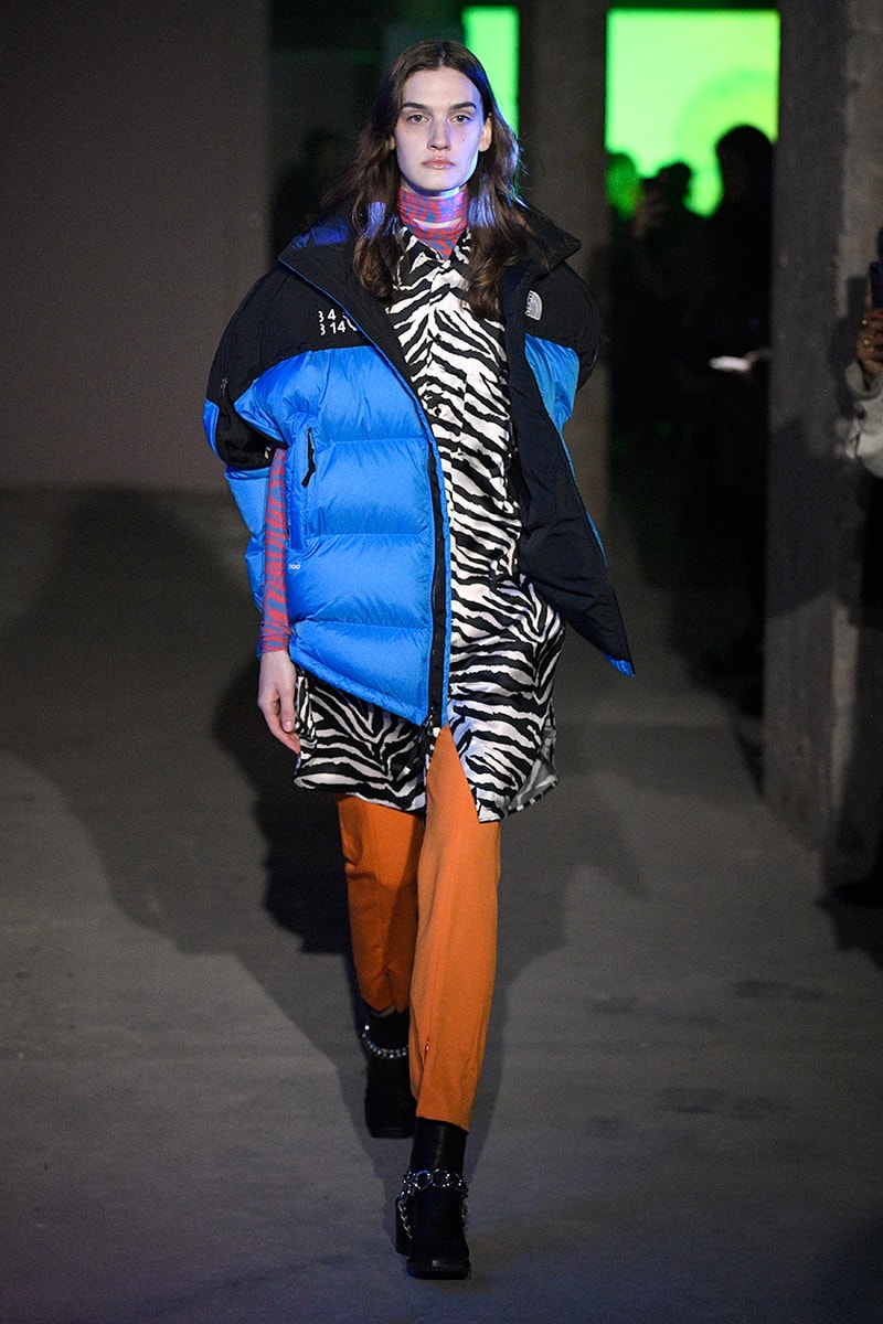 MM6 メゾン マルジェラ 2020年秋冬コレクション MM6 Maison Margiela x The North Face Fall/Winter 2020 London Fashion Week Show Runway Collection First Closer Look Release Information Menswear Outerwear High End Designer Collaboration Tailoring Womenswear