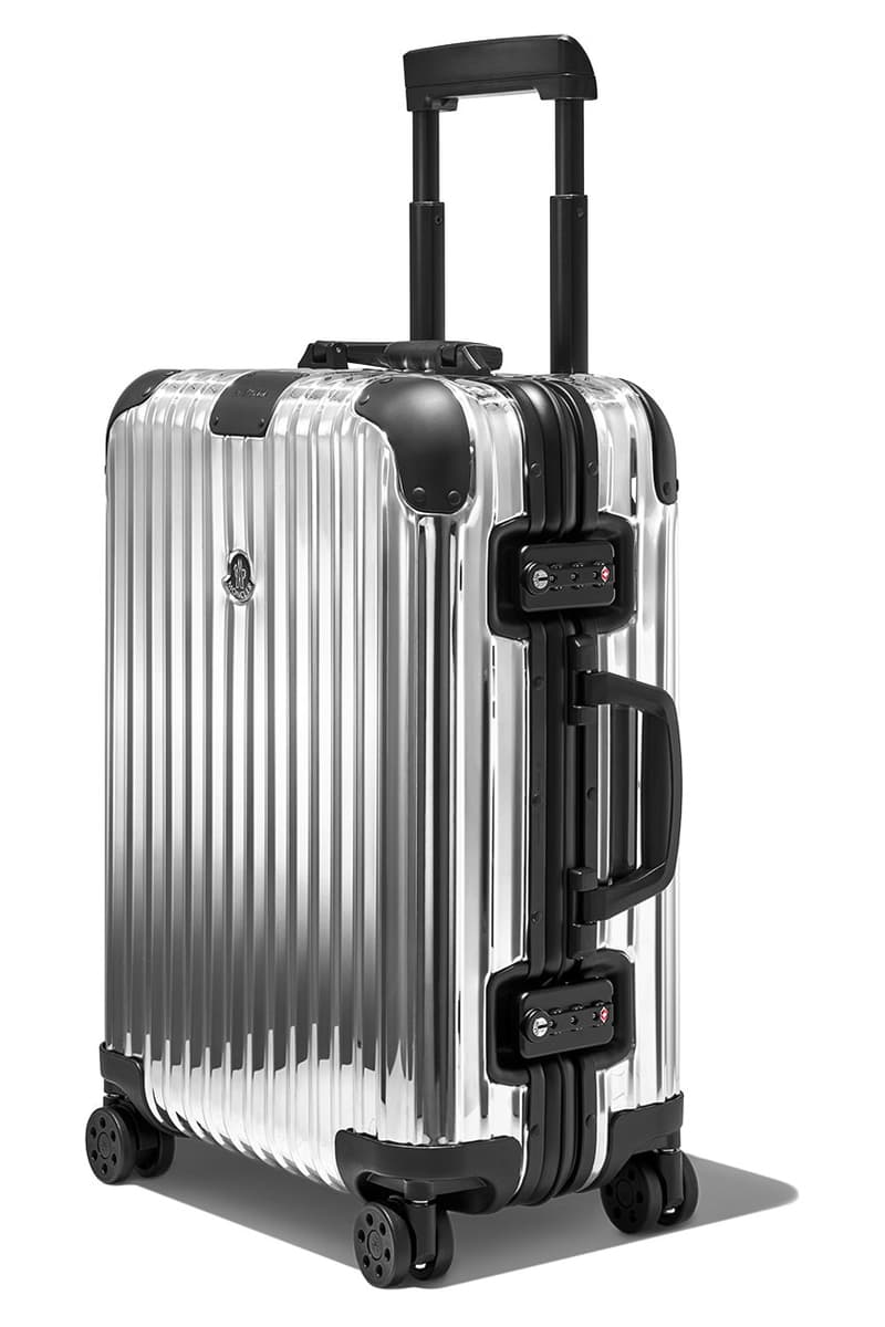 モンクレール リモワ リフレクション Moncler と RIMOWA のコラボスーツケース “Reflection” が公開 Moncler x RIMOWA "Reflection" Suitcase Collaboration luggage original cabin led ticker screen message genius
