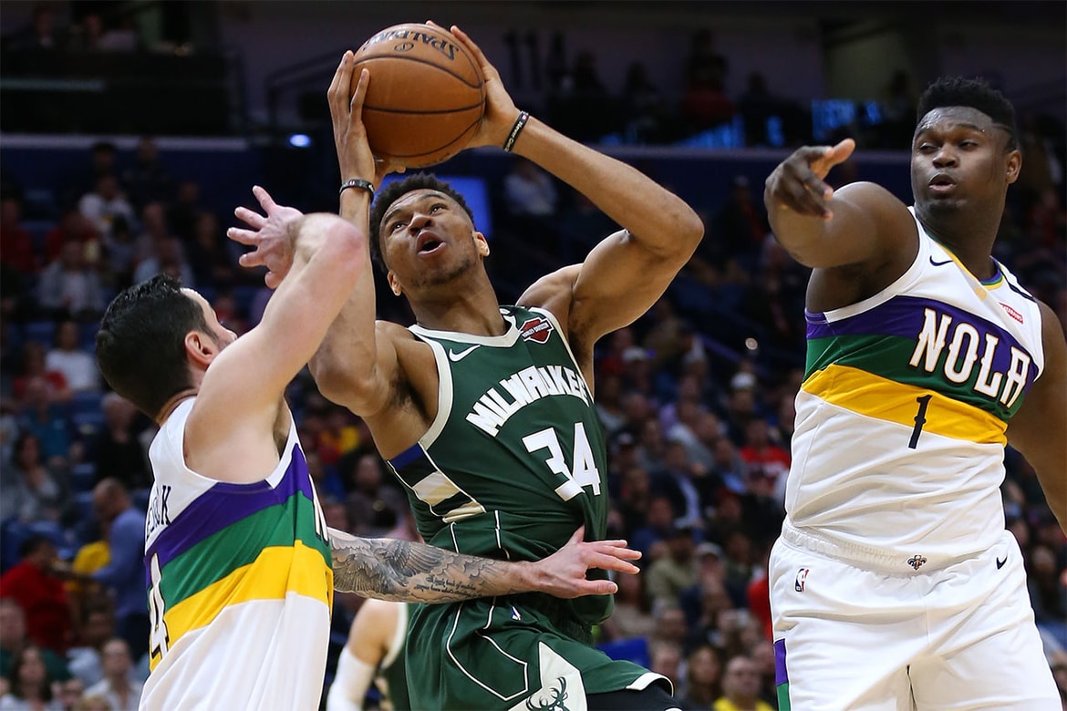 ザイオン ウィリアムソンがヤニス アデトクンポと初対決 Hypebeast Jp