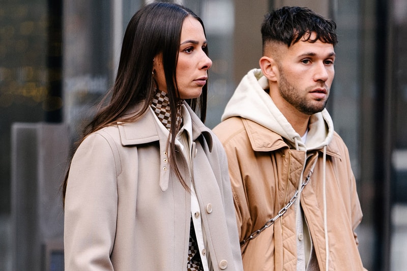 ストリートスタイル：2020年秋冬ニューヨークファッションウィーク Streetstyle：New York Fashion Week Men’s Fall/Winter 2020 New York Fashion Week Men's Fall/Winter 2020 Street Style Menswear Footwear Womenswear Looks Sneakers Outerwear Undercover x Supreme Louis Vuitton Virgil Abloh Off-White x Nike Tom Sachs Mars Yard Dior Kim Jones Scarr's Pizza AF1