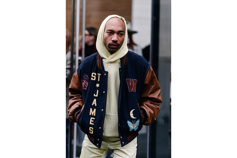 ストリートスタイル：2020年秋冬ニューヨークファッションウィーク Streetstyle：New York Fashion Week Men’s Fall/Winter 2020 New York Fashion Week Men's Fall/Winter 2020 Street Style Menswear Footwear Womenswear Looks Sneakers Outerwear Undercover x Supreme Louis Vuitton Virgil Abloh Off-White x Nike Tom Sachs Mars Yard Dior Kim Jones Scarr's Pizza AF1