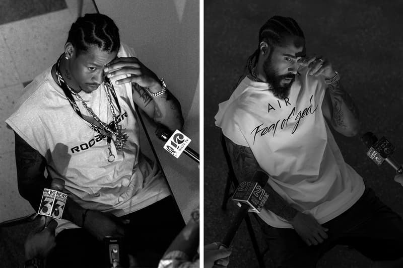 ジェリーロレンゾ アイバーソンにオマージュを捧げるエアフィアオブゴッド1の映像が公開 Nike Air Fear of God 1 The Question Release Jerry Lorenzo Allen Iverson Editorial Gary Land