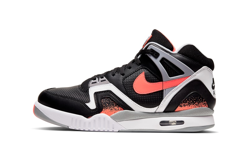 ナイキ エアテックチャレンジ2 Nike の伝説のテニスシューズ Air Tech Challenge 2 が新たなカラーウェイを纏って復刻 nike air tech challenge 2 ii black lava white grey CQ0936 001 nikecourt andre agassi release date info photos price