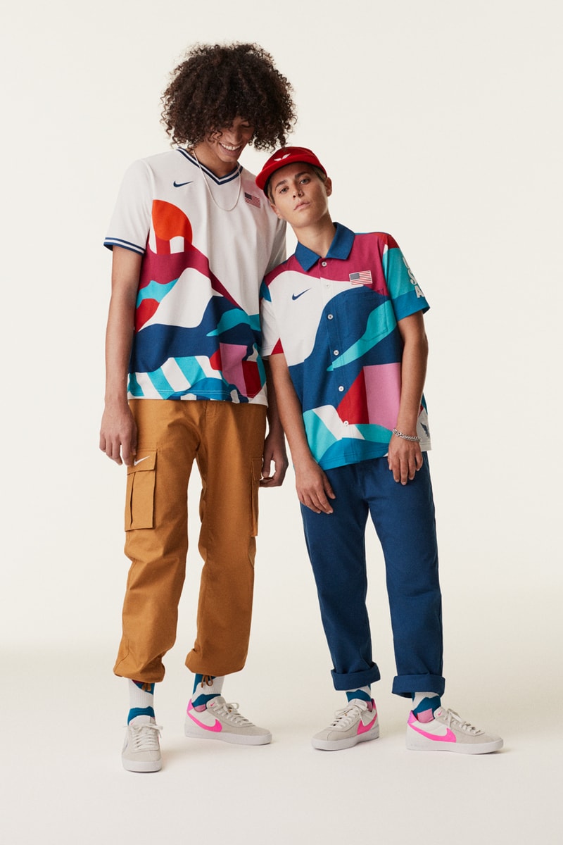 ナイキSB Nike SB が2020年東京オリンピックにおけるスケートボード用ユニフォームを制作 nike sb 2020 olympic games tokyo shoes apparel jerseys polos piet parra usa france brazil react bruin release date info photos price