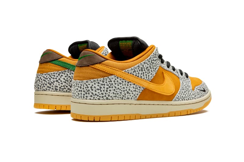 Nike SB ナイキ SB ダンクロー Dunk Low サファリ Safari Official Release Date CD2563-002 Buy Price Neutral Grey Kumquat Desert Ochre アトモス atmos エアマックス Air Max 1 コラボ 