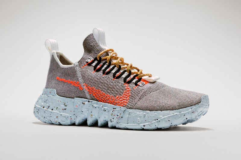 ナイキ スペース・ヒッピー Nike が工場の廃材を再利用した “Space Hippie” コレクションを公開 nike space hippie collection 1 2 3 4 factory floor carbon footprint sustainable crater foam release date info photos price rPoly crater foam grind rubber