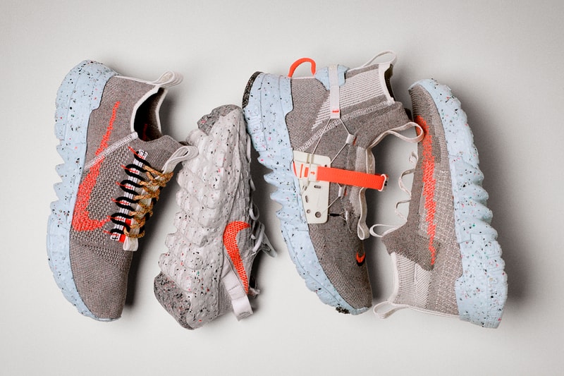 ナイキ スペース・ヒッピー Nike が工場の廃材を再利用した “Space Hippie” コレクションを公開 nike space hippie collection 1 2 3 4 factory floor carbon footprint sustainable crater foam release date info photos price rPoly crater foam grind rubber