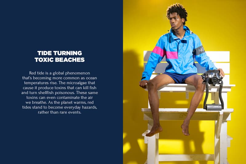 NOAH ノア Spring/Summer 2020 春夏 コレクション ルックブック Collection 海洋 保全 保護 環境 サステナビリティ Lookbook ss20 brendon babenzian beach ocean sustainable