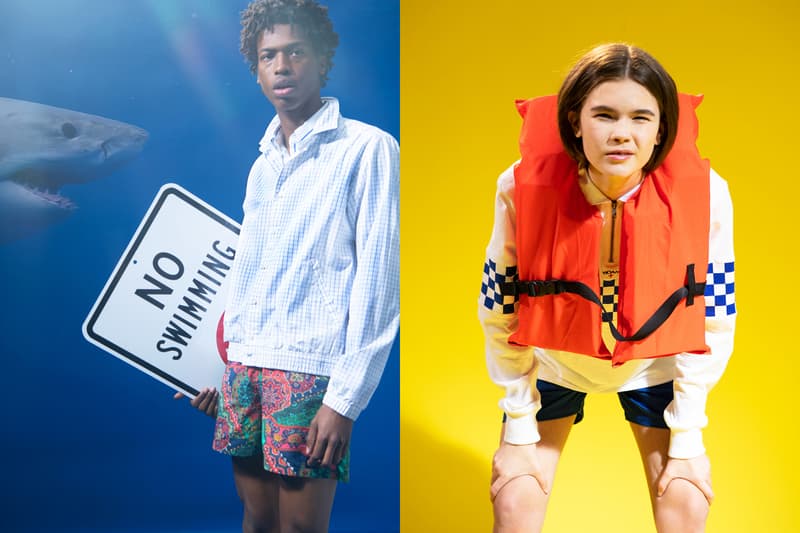 NOAH ノア Spring/Summer 2020 春夏 コレクション ルックブック Collection 海洋 保全 保護 環境 サステナビリティ Lookbook ss20 brendon babenzian beach ocean sustainable