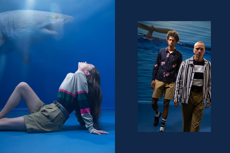 NOAH ノア Spring/Summer 2020 春夏 コレクション ルックブック Collection 海洋 保全 保護 環境 サステナビリティ Lookbook ss20 brendon babenzian beach ocean sustainable