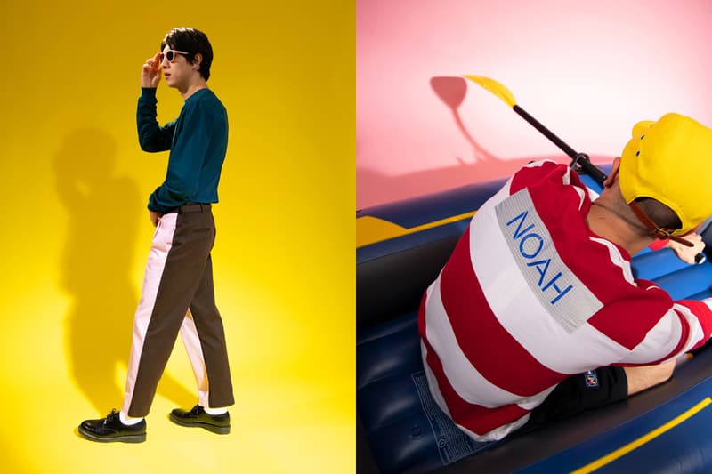 NOAH ノア Spring/Summer 2020 春夏 コレクション ルックブック Collection 海洋 保全 保護 環境 サステナビリティ Lookbook ss20 brendon babenzian beach ocean sustainable