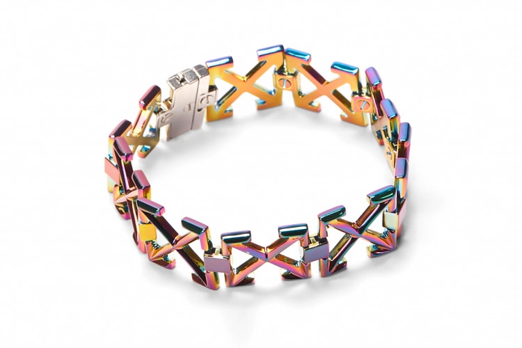 Off-White™ が定番のアローロゴをモチーフとした新作ブレスレットを発表