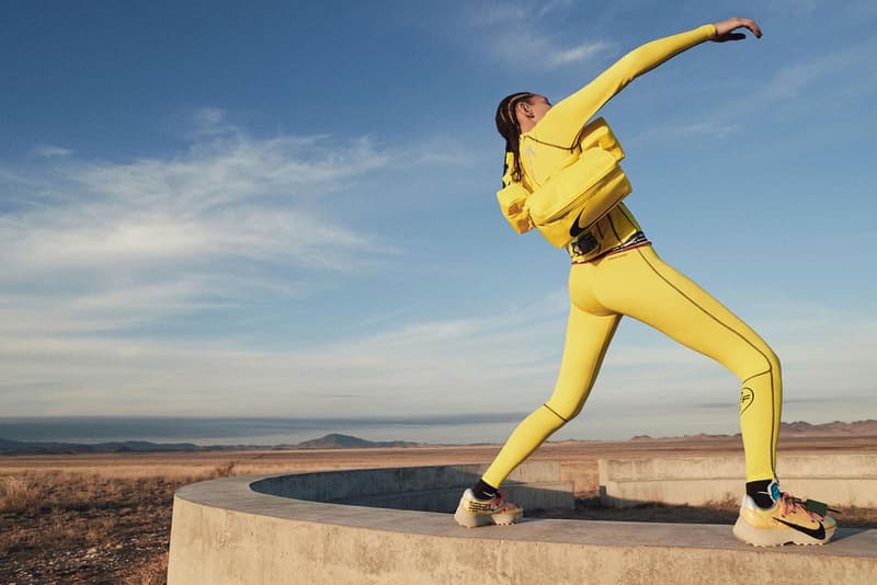 offwhite オフホワイト ナイキ off white nike pro training collection トレーニング コラボ コレクション release ヴァージル アブロー Work in Progress virgil abloh yellow black color palette