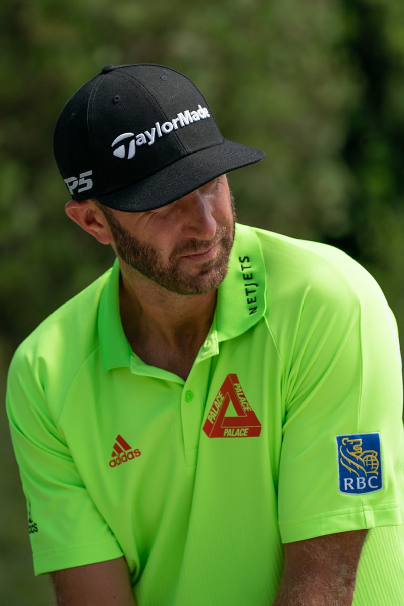アディダス ゴルフ x パレスの全貌が明らかに Palace x adidas Golf SS20 Collection Lookbook Dustin Johnson Joaquin Niemann Sergio Garcia Sneaker glove sleeve towel hat pants shirt polo jacket