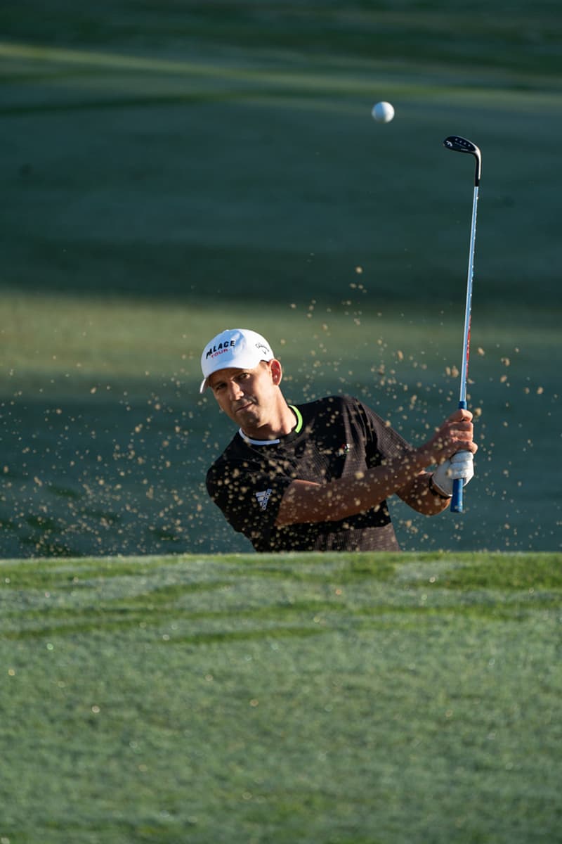 アディダス ゴルフ x パレスの全貌が明らかに Palace x adidas Golf SS20 Collection Lookbook Dustin Johnson Joaquin Niemann Sergio Garcia Sneaker glove sleeve towel hat pants shirt polo jacket
