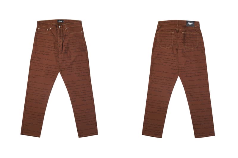 パレス 2020年春コレクション発売アイテム一覧 - パンツ Palace skateboards spring 2020 trousers denim jeans waterfall print cargo track pants joggers script buy cop purchase
