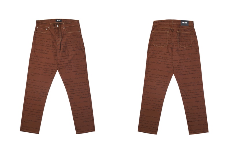 パレス 2020年春コレクション発売アイテム一覧 - パンツ Palace skateboards spring 2020 trousers denim jeans waterfall print cargo track pants joggers script buy cop purchase
