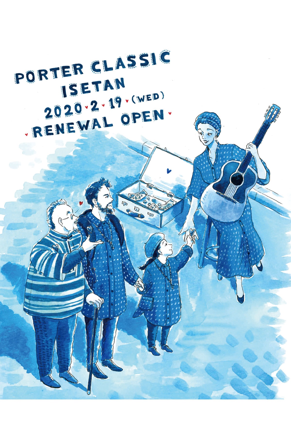 ポータークラッシック Porter Classic 伊勢丹がリニューアルオープン