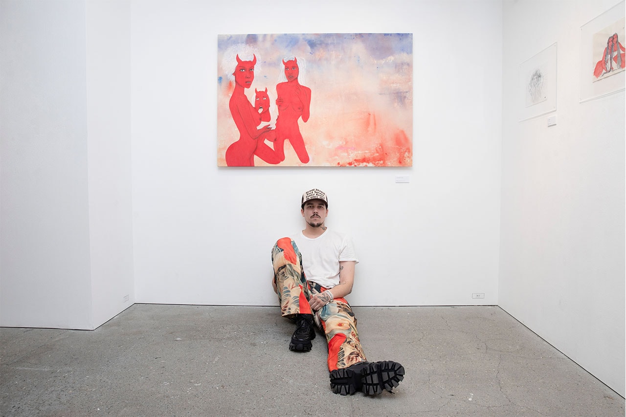 シッコ ヴァージル・アブローらも着用するブランド Sickö のデザインを手がける新鋭アーティスト Rex のエキシビションに潜入 イアン・コナー Ian Connor