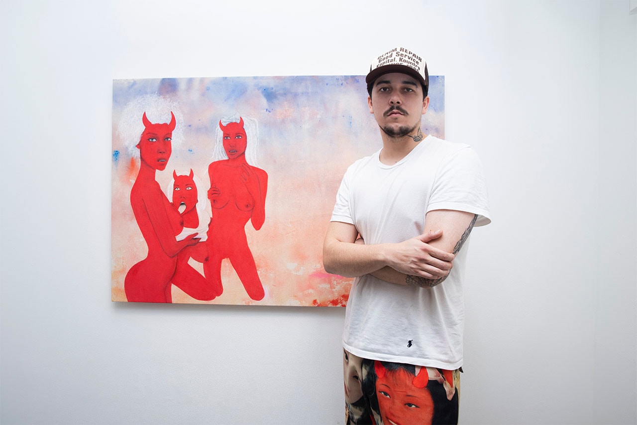 シッコ ヴァージル・アブローらも着用するブランド Sickö のデザインを手がける新鋭アーティスト Rex のエキシビションに潜入 イアン・コナー Ian Connor