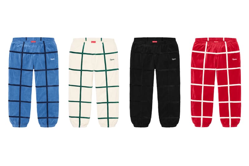 シュプリーム Supreme 2020年春夏コレクション ボトムス 〈Supreme〉のボトムスは、Tシャツやアクセサリー類などと比べると、やや印象が薄いかもしれないが、その確かなクオリティによって固定ファンが多いのも事実。今季はバンダナ柄をはじめ、Rammellzee(ラメルジー)、2019年9月に死去したシンガーソングライター/イラストレーター Daniel Johnston(ダニエル・ジョンストン)、Jamil GS(ジャミル・GS)、Keegan Dakkarといったアーティストやフォトグラファーの作品を大胆に使用した総柄ものが多く並ぶ。素材もデニムからコーデュロイ、スウェット、ナイロン、GORE-TEXまで、春夏ながら全シーズン対応可能なラインアップに。