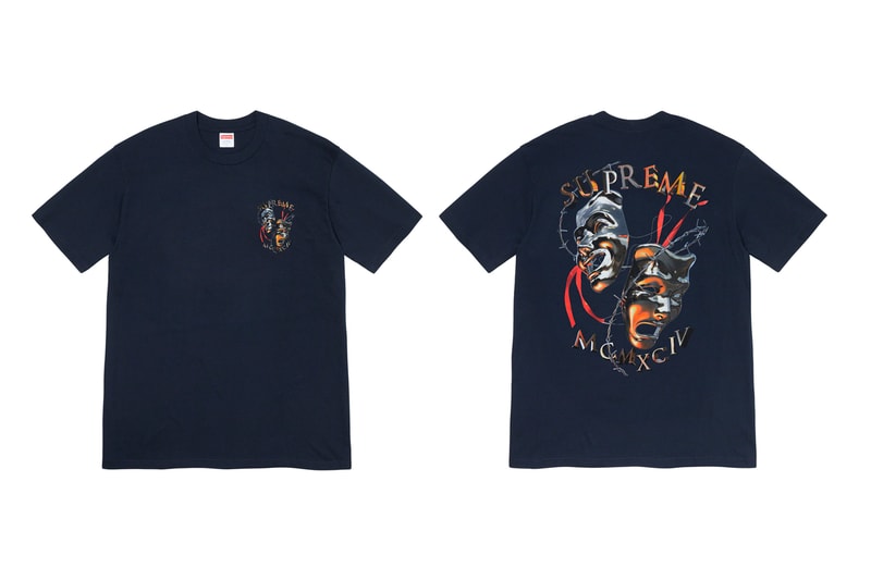シュプリーム Supreme 2020年春夏コレクション Tシャツ 今回のコレクションの中でも最も注目すべきは、2Pac（トゥパック）のホログラムをフィーチャーした1枚であろう。既にティーザーがアップされており、期待が煽られていたが、ボックスロゴのボクサーブリーフを着用する2Pacの姿がプリントされている。また、女性写真家のPamela Hanson（パメラ・ハンソン）撮影による、1990年代を代表するスーパーモデル Naomi Campbell（ナオミ・キャンベル）のクラシックなポートレート写真と、レジェンドスケーター Mark Gonzales（マーク・ゴンザレス）のイラストを組み合わせたTシャツは、〈Supreme〉でしか実現しえない、スペシャルなプロダクトだ。その他、目を引くタイダイTシャツや、様々なフォントの単語がコラージュされたロングスリーブTシャツなど、同ブランドらしいセンス溢れるプリントが施されたアイテムが展開される。