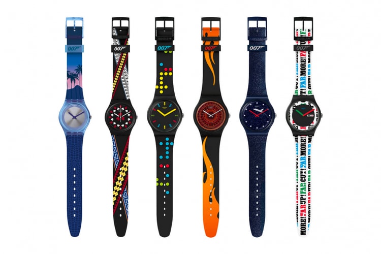 swatch がジェームズ・ボンドにちなんだカプセルコレクション “X 007” を発表