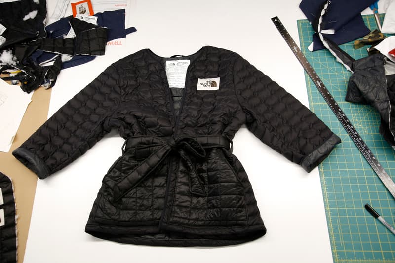 The North Face から世界に1つだけのアップサイクルガーメントが登場 The North Face Renewed Design Residency Auction explore fund charity sale custom upcycle old vintage jackets fleece item clothing