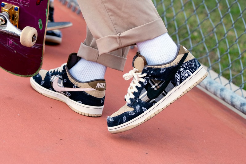 トラヴィス・スコット x ナイキSB ダンクの発売店舗一覧 Travis Scott Nike SB Dunk Low Cactus Jack Official Store List ct5053-001 Release Info Buy Price Black Parachute Beige Petra