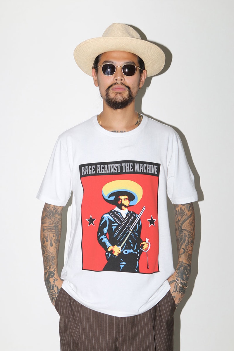 ワコマリア レイジ・アゲインスト・ザ・マシーン WACKO MARIA Spring/Summer 2020 Collection Lookbook ss20 jean michel basquiat rage against the machine tuff gong bob marley sublime