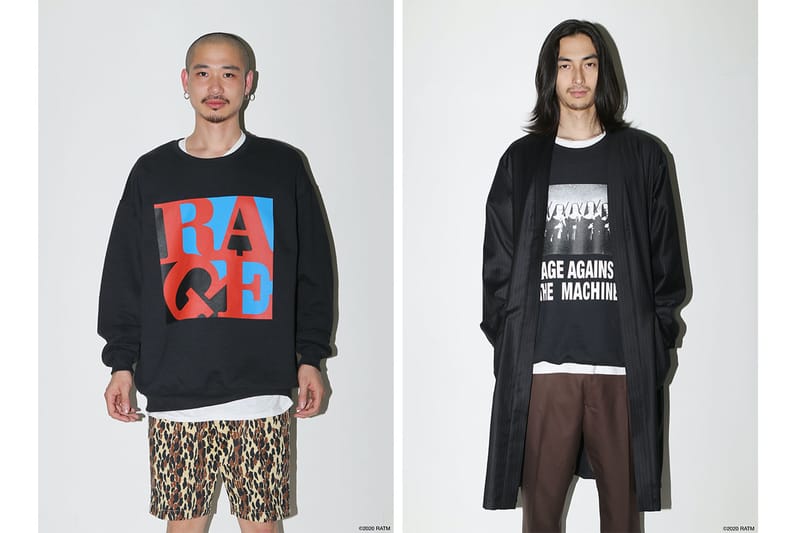 WACKO MARIA が Rage Against The Machine とのコラボピースを含む2020年春夏のルックブックを公開