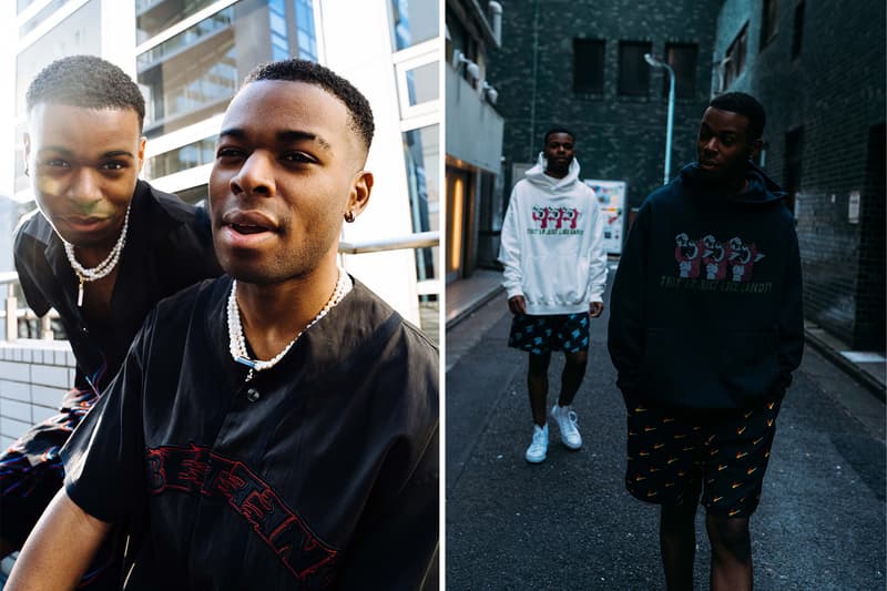 東京発 ストリートウェアブランド Tain Double Push  デビューコレクション ルック 公開 タイン・ダブル・プッシュ　