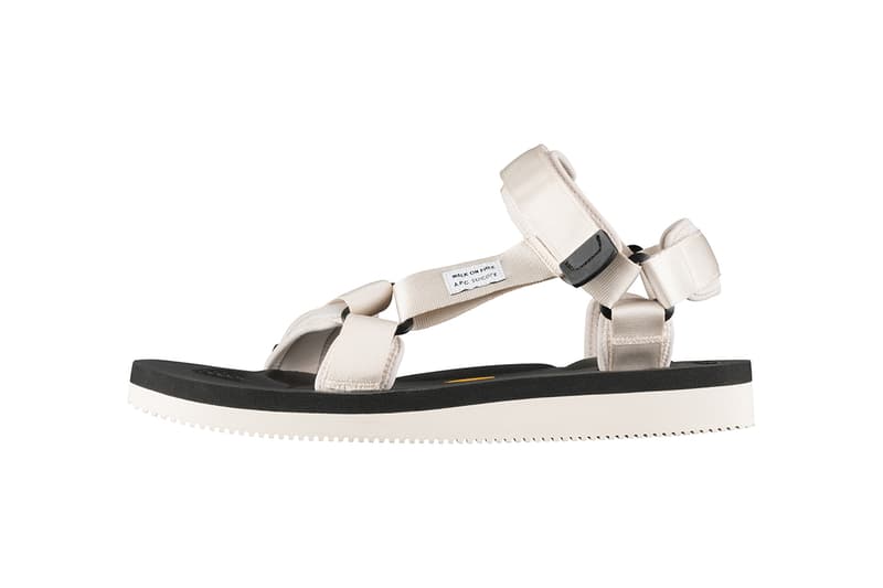 A.P.C. アー・ペー・セー × SUICOKE スイコックによる初のコラボレーションサンダルが発売