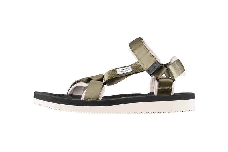 A.P.C. アー・ペー・セー × SUICOKE スイコックによる初のコラボレーションサンダルが発売