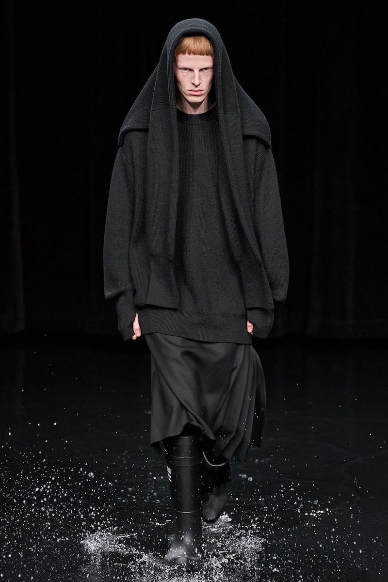 バレンシアガ 2020年秋冬コレクション Balenciaga Fall/Winter 2020 fw20 Runway Show Paris Fashion Week Climate Change  Demna Gvasalia Menswear Womenswear collection
