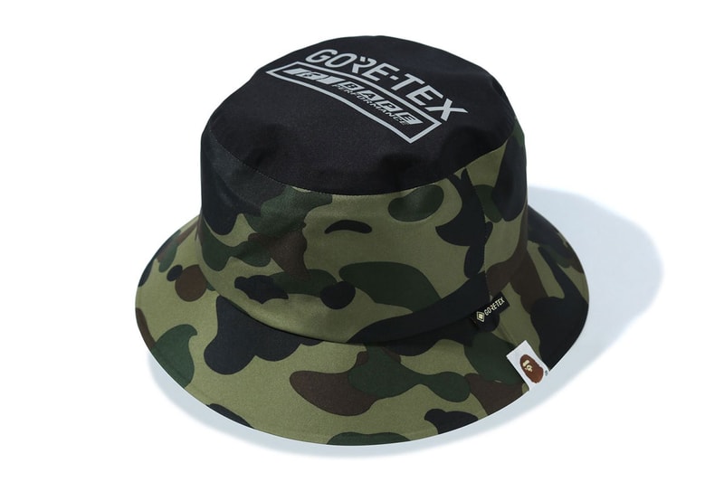 ベイプ ゴアテックス BAPE®️ から GORE-TEX を採用したカプセルコレクションが登場 BAPE GORE-TEX Capsule Spring/Summer 2020 Collection parka jacket pants track bucket hat shark mouth logo print graphic ss20 release date info buy march 28