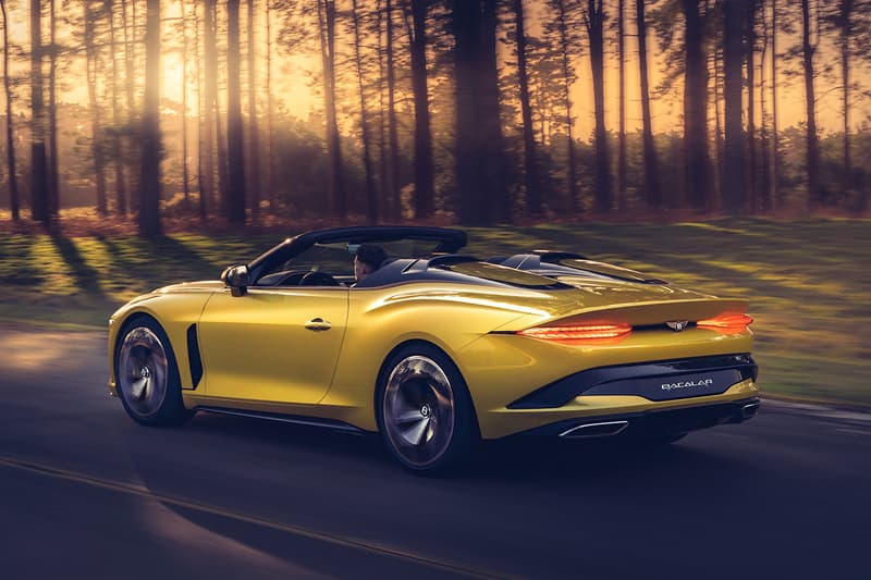 ベントレーから世界限定12台のビスポークカーが登場 Bentley Mulliner Bacalar "Barchetta" Design One-of-12 Limited Edition Coachbuilt Grand Tourer Sports Super Car Announcement News British Engineering Luxury Performance Vehicle $2m USD Roofless Driving Experience 6.0-liter W12 TSI