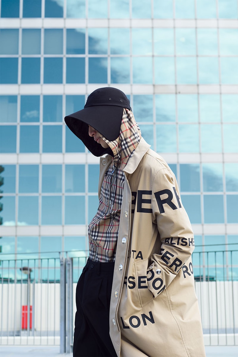 アイコニックな Burberry バーバリー のコートをテーマに HYPEBEAST ハプビースト がビジュアライズ