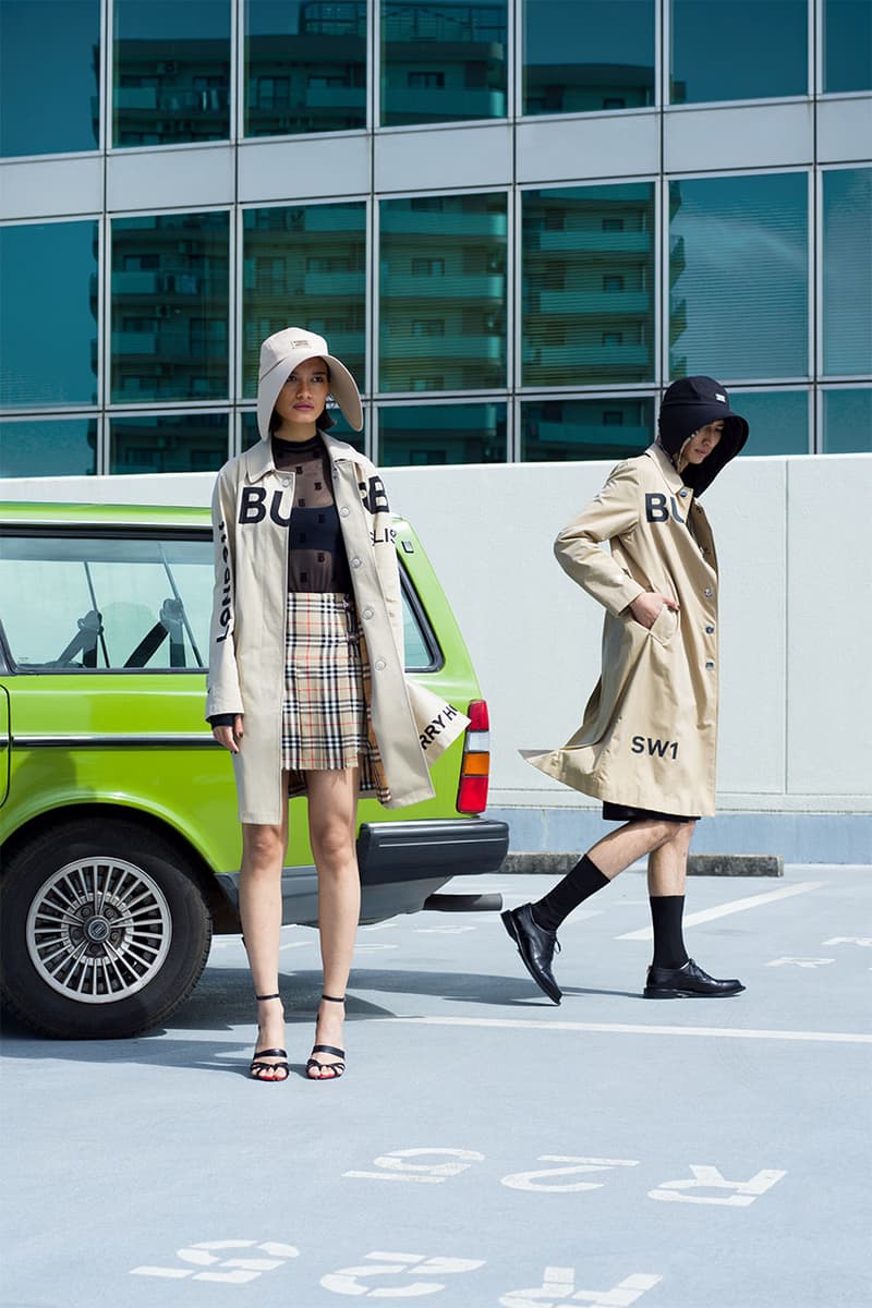 アイコニックな Burberry バーバリー のコートをテーマに HYPEBEAST ハプビースト がビジュアライズ