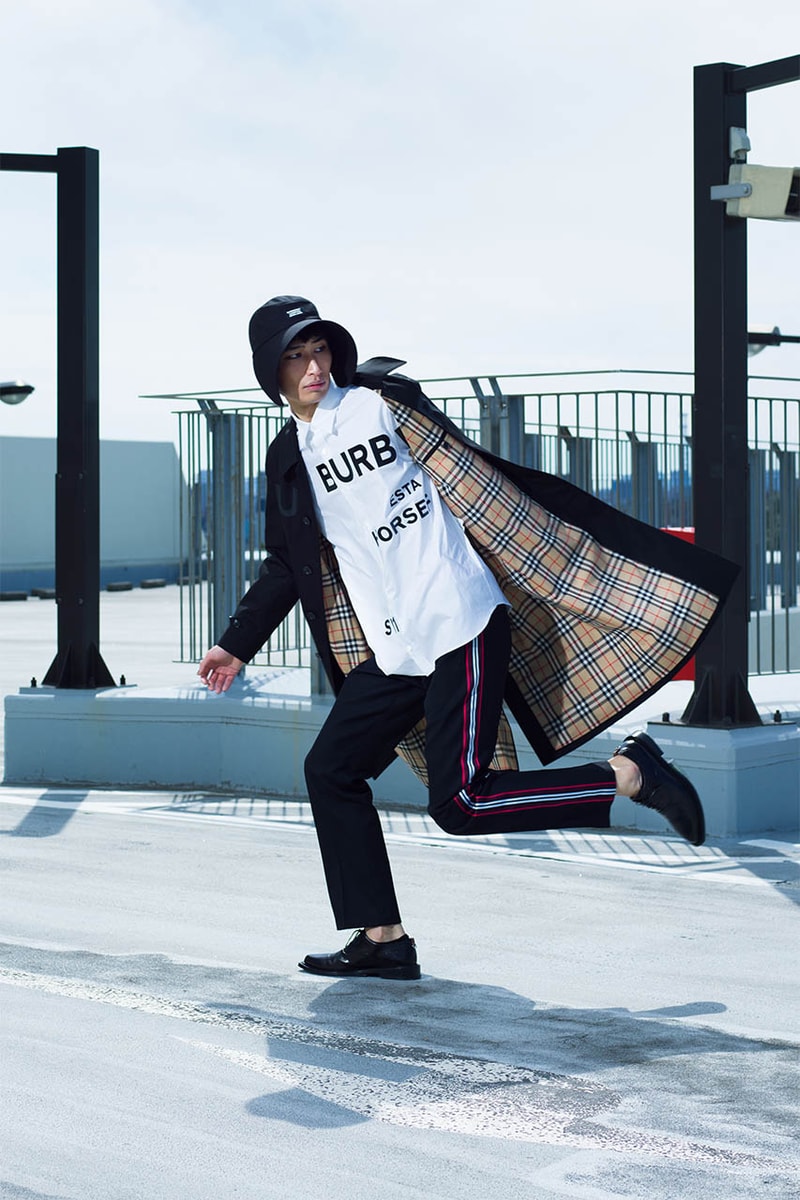 アイコニックな Burberry バーバリー のコートをテーマに HYPEBEAST ハプビースト がビジュアライズ