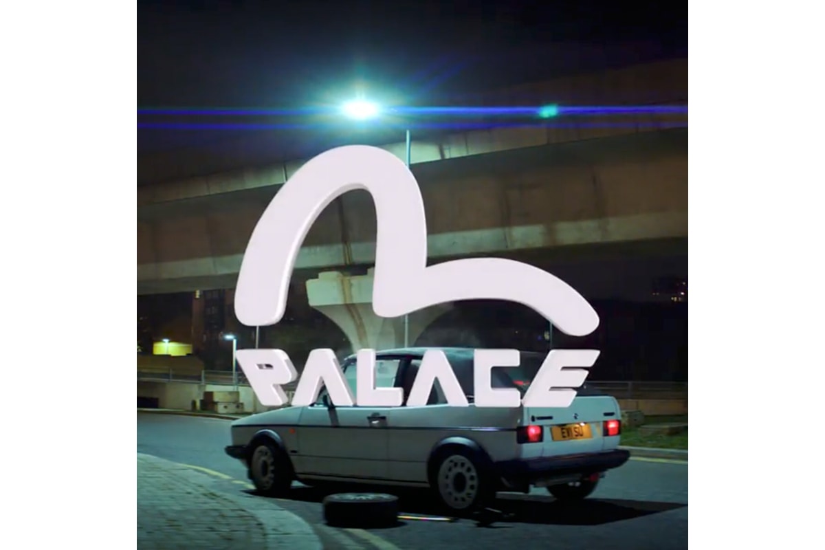 パレスがエヴィスとのコラボレーションをアナウンス EVISU Palace Skateboards Collaboration Teaser Info Release Date 