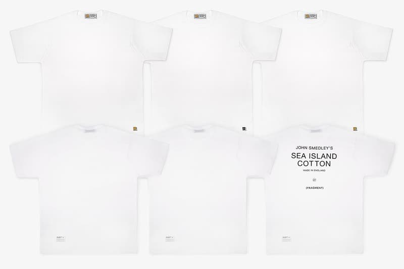 藤原ヒロシ フラグメント x ジョンスメドレー fragment design x John Smedley から“世界一高級な”パックTシャツが登場