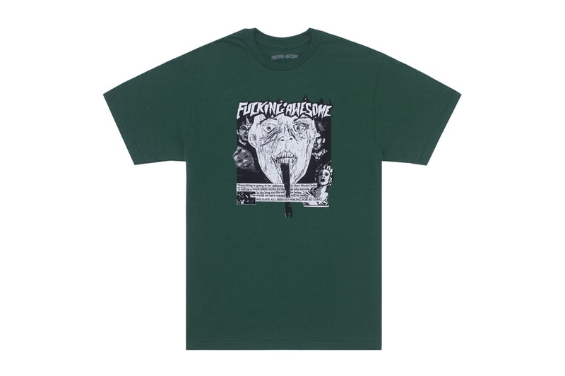 Fucking Awesome が2020年コアコレクションのドロップ第1弾のアイテムを公開 Fucking Awesome 2020 Core First Release Chainsaw Skate Deck Keychain T-shirt Blanket Painting 
