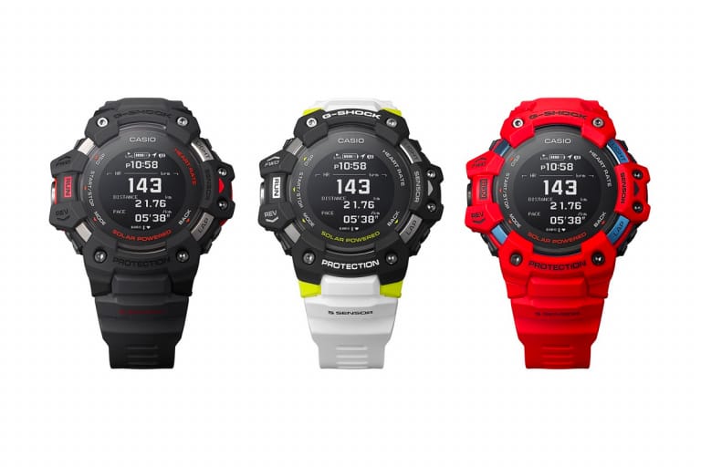 G-SHOCK のスポーツライン “G-SQUAD” から心拍計などを搭載した新モデルが登場