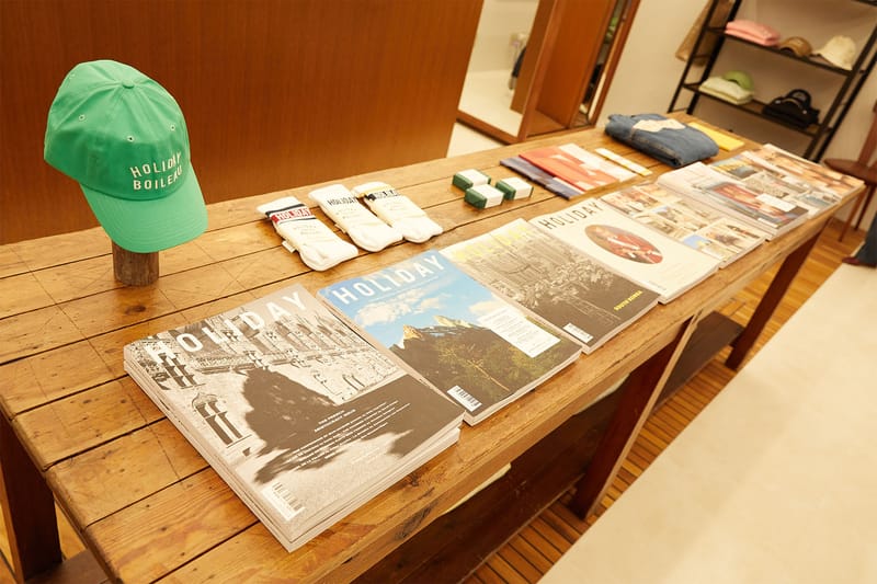 HOLIDAY BOILEAU が日本初のポップアップストアを渋谷PARCO の POP BY JUN で開催中