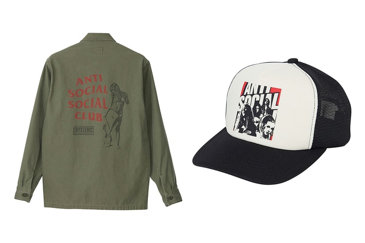 HYSTERIC GLAMOUR が Anti Social Social Club とのコラボコレクションを発表