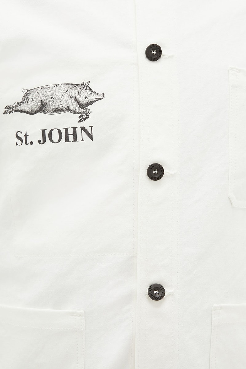 ジュンヤ ワタナベ マン ル・ラブルール Junya Watanabe Man × Le Laboureur がコラボカプセルコレクションを発表 junya watanabe le labourer spring summer 2020 ss20 chore coat jacket white navy st john amsterdam tulip museum buy cop purchase release information detai