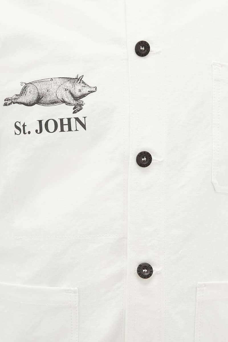 ジュンヤ ワタナベ マン ル・ラブルール Junya Watanabe Man × Le Laboureur がコラボカプセルコレクションを発表 junya watanabe le labourer spring summer 2020 ss20 chore coat jacket white navy st john amsterdam tulip museum buy cop purchase release information detai
