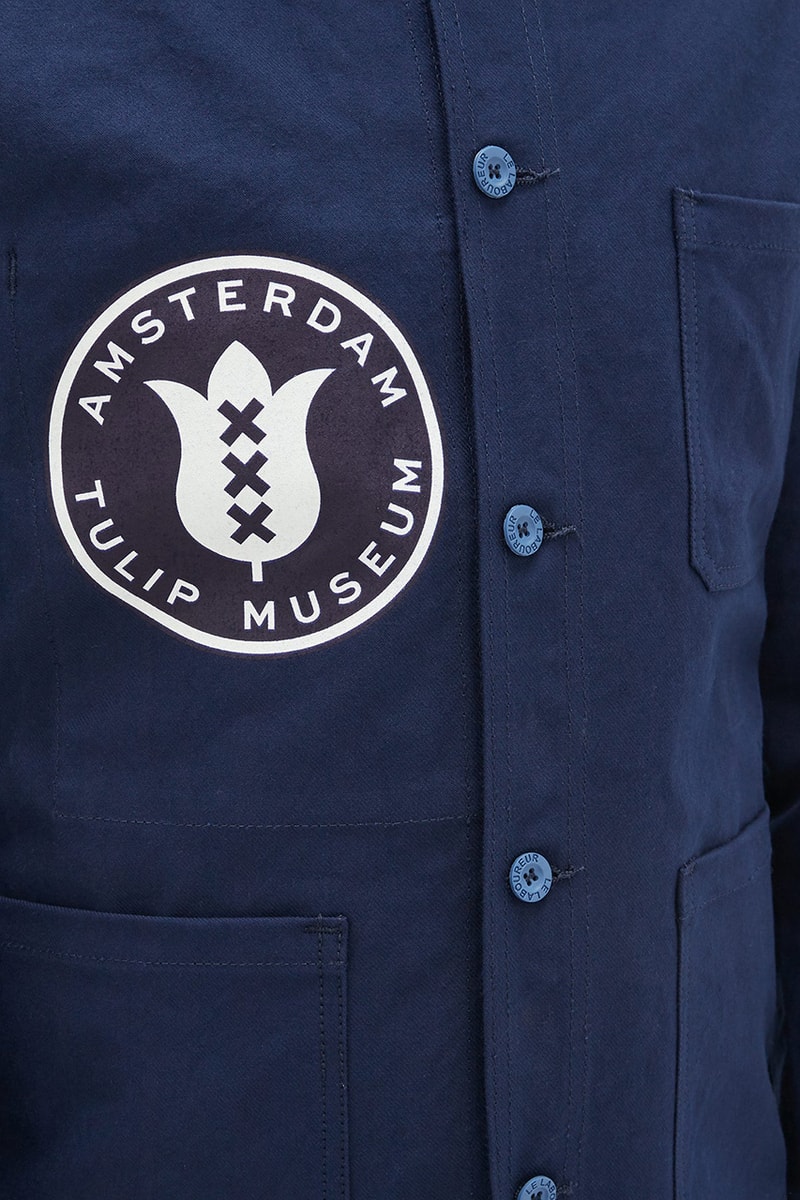 ジュンヤ ワタナベ マン ル・ラブルール Junya Watanabe Man × Le Laboureur がコラボカプセルコレクションを発表 junya watanabe le labourer spring summer 2020 ss20 chore coat jacket white navy st john amsterdam tulip museum buy cop purchase release information detai