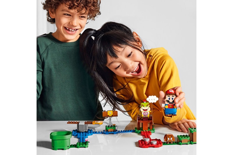 レゴ 任天堂 × LEGO® による最新技術を駆使したブロックトイ“レゴ スーパーマリオ”が発表 Nintendo 'Super Mario' x LEGO Kit Collaboration teaser image question block plumber release date buy figure mar10 day